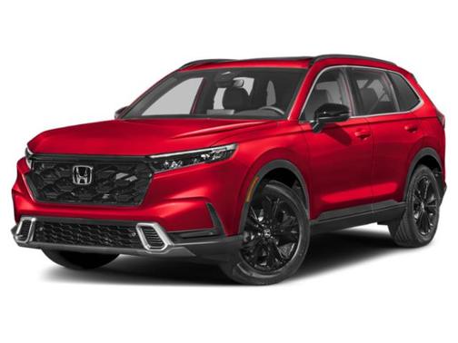 Radiant Red Metallic 2024 Honda CR-V Hybrid Sport Touring AWD