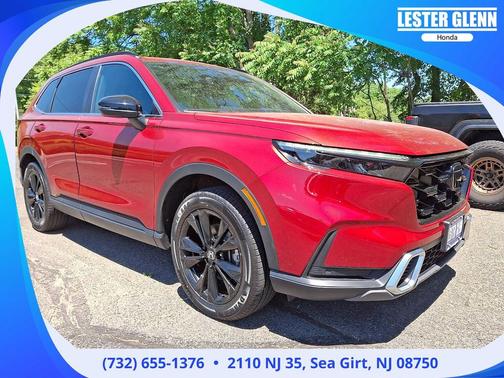 Radiant Red Metallic 2024 Honda CR-V Hybrid Sport Touring AWD