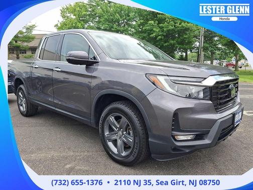 Modern Steel Metallic 2023 Honda Ridgeline RTL-E