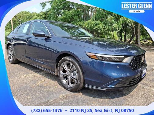 Canyon River Blue Metallic 2024 Honda Accord Hybrid EX-L