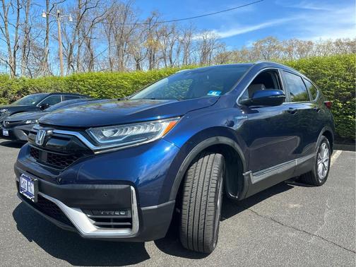 Obsidian Blue Pearl 2020 Honda CR-V Hybrid Touring