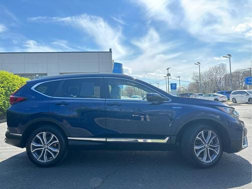 Obsidian Blue Pearl 2020 Honda CR-V Hybrid Touring