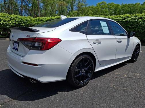Platinum White Pearl 2023 Honda Civic Si Base