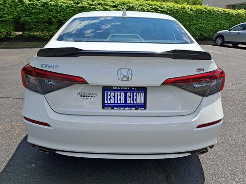 Platinum White Pearl 2023 Honda Civic Si Base