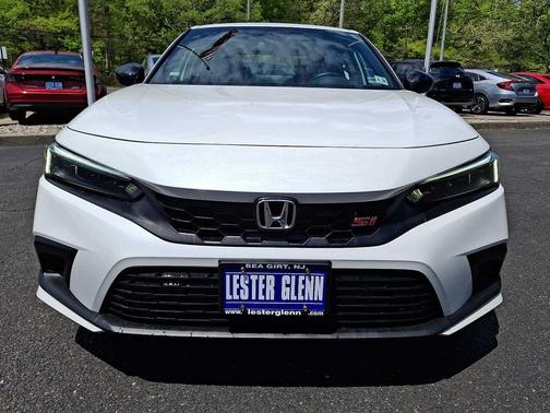 Platinum White Pearl 2023 Honda Civic Si Base