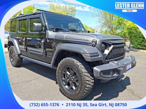 Black Clearcoat 2022 Jeep Wrangler Unlimited Sport