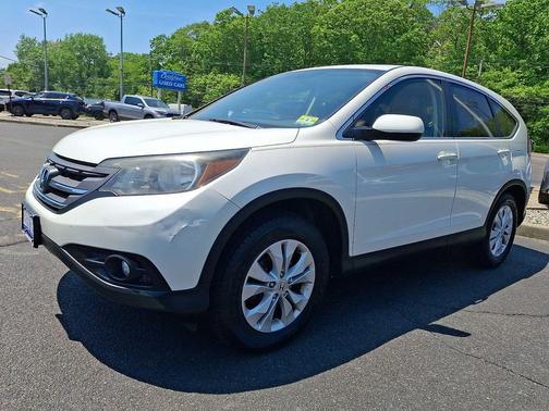 White Diamond Pearl 2013 Honda CR-V EX