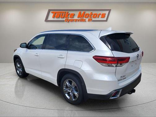 Blizzard Pearl 2019 Toyota Highlander Limited Platinum