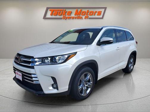 Blizzard Pearl 2019 Toyota Highlander Limited Platinum