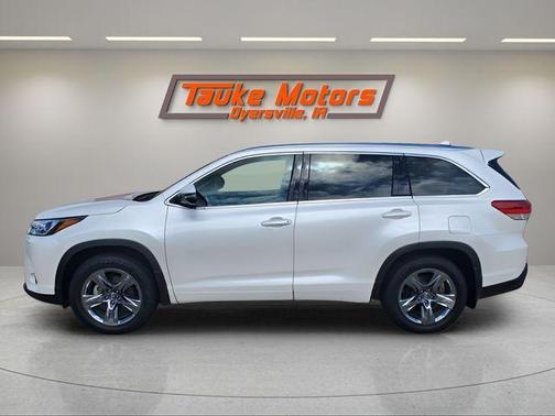 Blizzard Pearl 2019 Toyota Highlander Limited Platinum