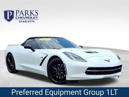 Arctic White 2017 Chevrolet Corvette Z51 1LT
