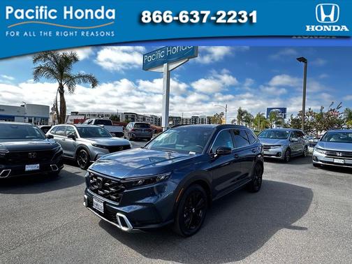 Canyon River Blue Metallic 2024 Honda CR-V Hybrid