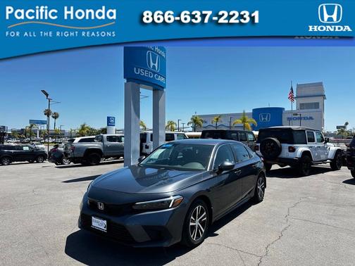 Meteorite Gray Metallic 2023 Honda Civic