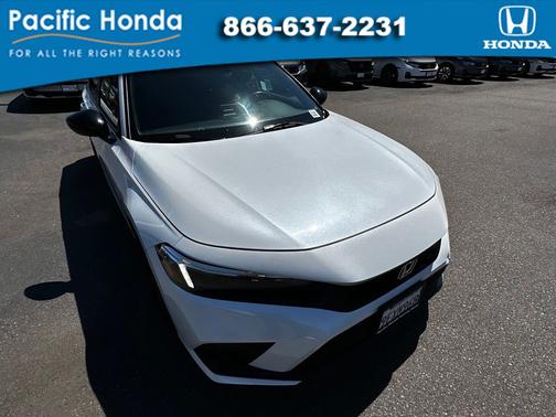 Platinum White Pearl 2023 Honda Civic