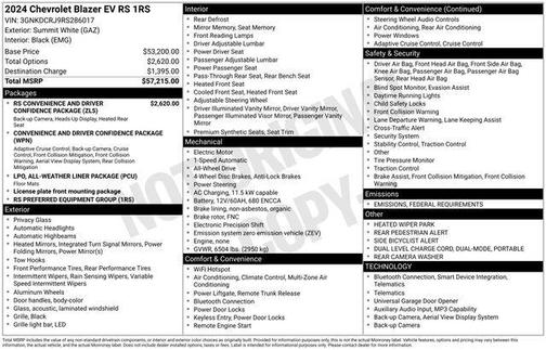 2024 Chevrolet Blazer EV eAWD RS