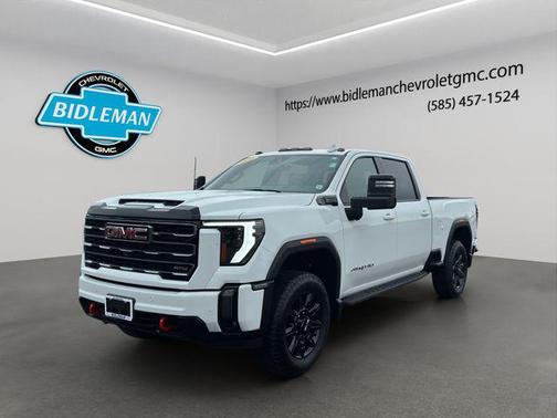 Summit White 2024 GMC Sierra 2500 AT4