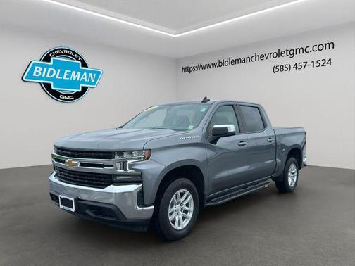 Satin Steel Metallic 2021 Chevrolet Silverado 1500 LT