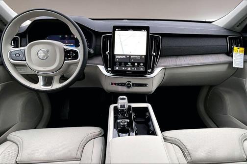 Denim Blue Metallic 2026 Volvo XC90 Plug-In Hybrid Ultra, T8 AWD, Electric/Gasoline, Bright, 7 Seats