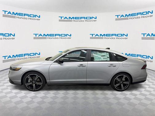 Solar Silver Metallic 2026 Honda Accord Hybrid Sport
