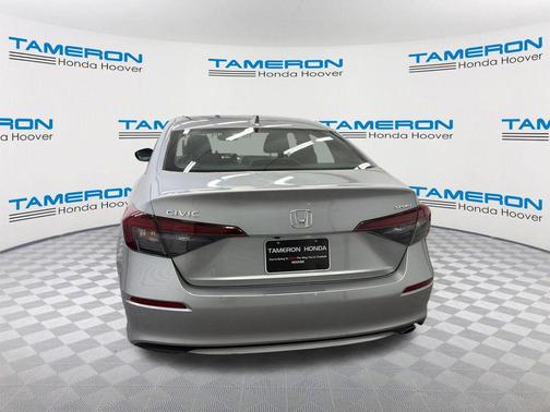 Solar Silver Metallic 2025 Honda Civic Sport
