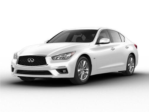 Pure White 2018 INFINITI Q50 Base