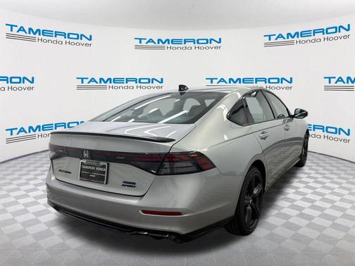 Solar Silver Metallic 2026 Honda Accord Hybrid Sport-L