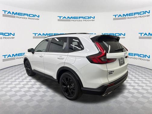 Platinum White Pearl 2026 Honda CR-V Hybrid Sport Touring AWD