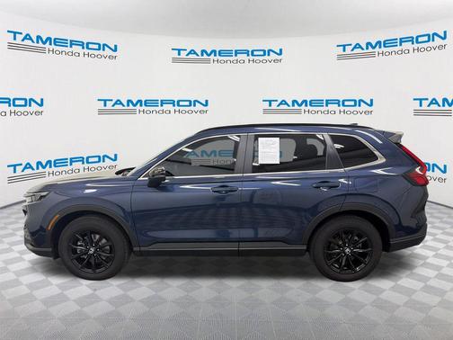 Canyon River Blue Met 2025 Honda CR-V Hybrid Sport AWD