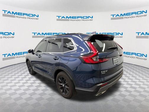 Canyon River Blue Met 2025 Honda CR-V Hybrid Sport AWD