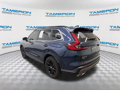 Canyon River Blue Met 2025 Honda CR-V Hybrid Sport AWD