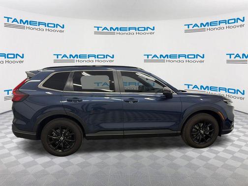 Canyon River Blue Met 2025 Honda CR-V Hybrid Sport AWD