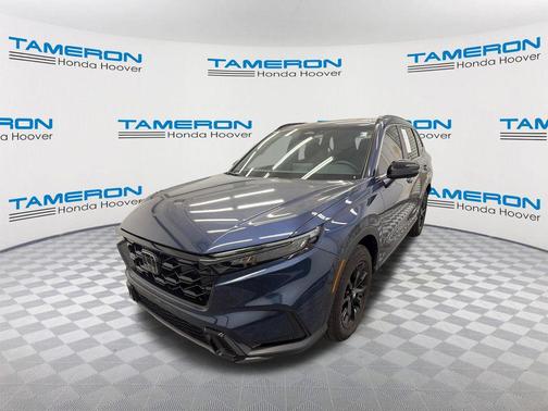 Canyon River Blue Met 2025 Honda CR-V Hybrid Sport AWD