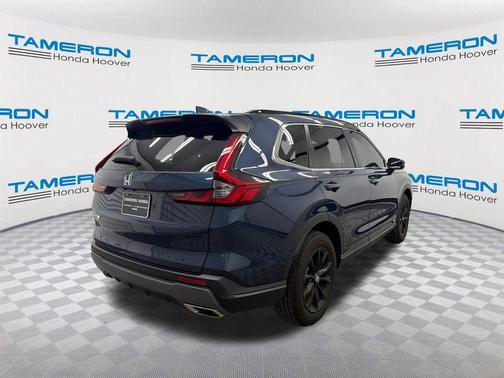 Canyon River Blue Met 2025 Honda CR-V Hybrid Sport AWD