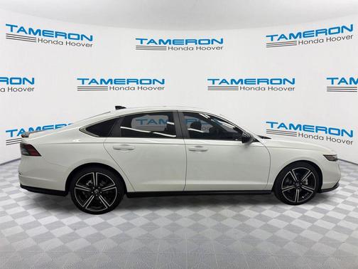 White 2024 Honda Accord Hybrid Sport