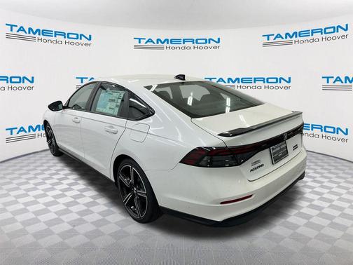 Platinum White Pearl 2026 Honda Accord Hybrid Sport