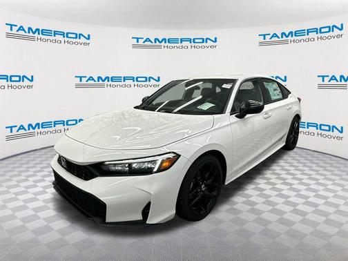 Platinum White Pearl 2026 Honda Civic Sport