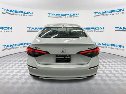 Platinum White Pearl 2026 Honda Civic Sport