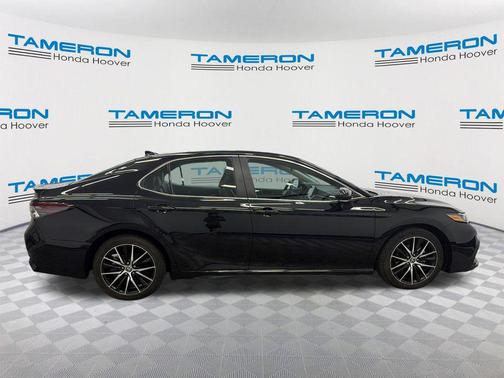 Midnight Black Metallic 2023 Toyota Camry SE