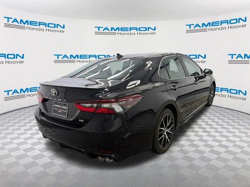 Midnight Black Metallic 2023 Toyota Camry SE