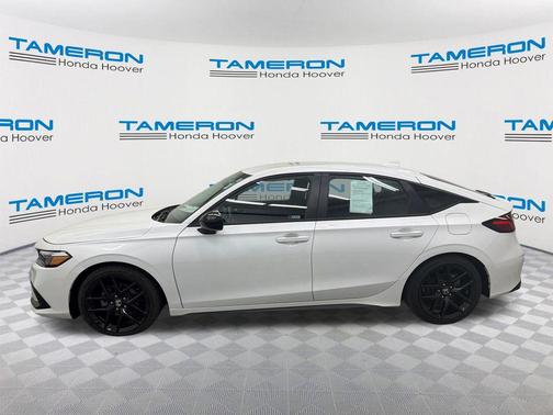 Platinum White Pearl 2024 Honda Civic Sport