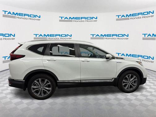 Platinum White Pearl 2020 Honda CR-V Hybrid Touring