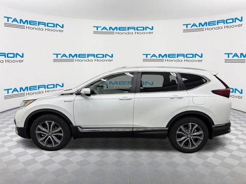 Platinum White Pearl 2020 Honda CR-V Hybrid Touring