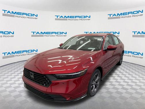 Radiant Red Metallic 2026 Honda Accord Hybrid EX-L