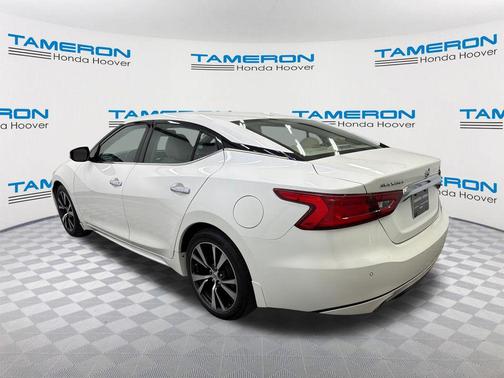 Pearl White 2018 Nissan Maxima 3.5 SV