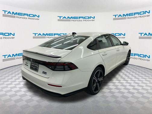 Platinum White Pearl 2026 Honda Accord Hybrid Sport