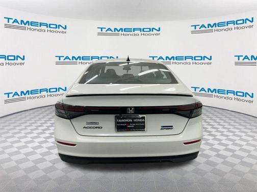 Platinum White Pearl 2026 Honda Accord Hybrid Sport