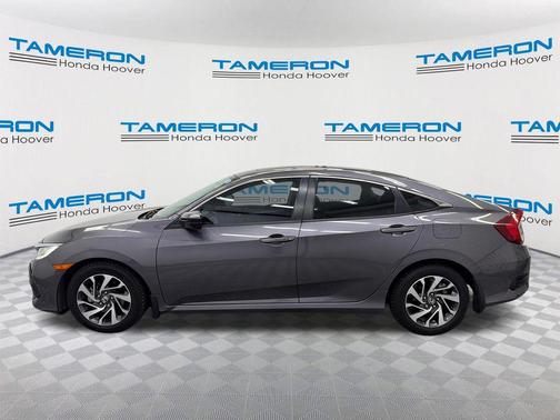 Gray 2016 Honda Civic EX