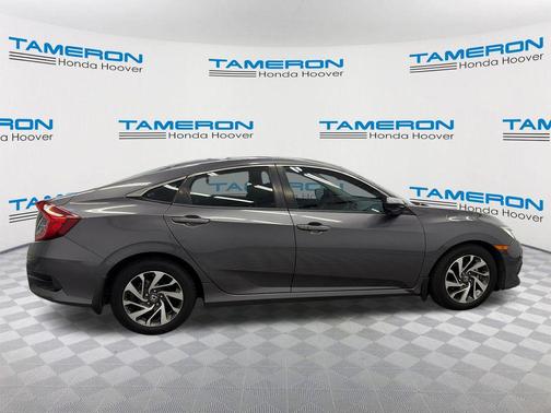 Gray 2016 Honda Civic EX