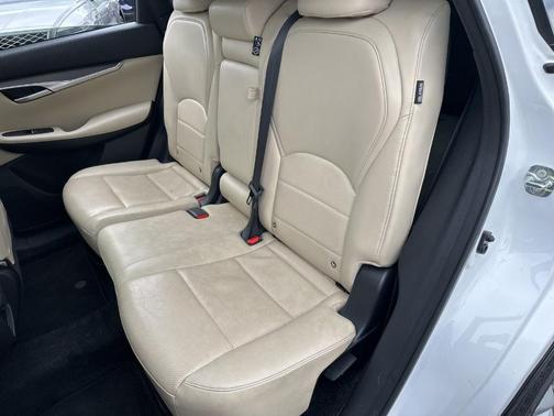Lunar White 2022 INFINITI QX50 Luxe