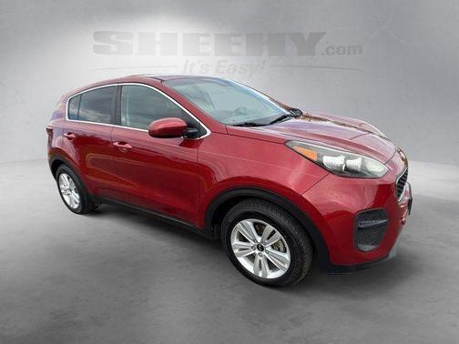 Red 2017 Kia Sportage LX